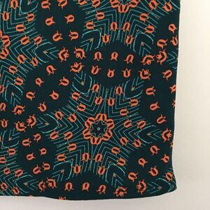 LuLaRoe NWT Green & Orange Cassie Pencil Skirt | Size Medium